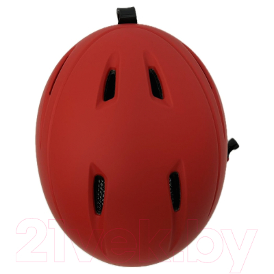 Шлем горнолыжный Ultrascout Youth Majorite Jr M06-RD S-ULSC (S, красный матовый)