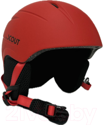 Шлем горнолыжный Ultrascout Youth Majorite Jr M06-RD S-ULSC (S, красный матовый)