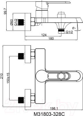 Смеситель Maxonor Pure Life PL32108