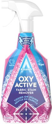 Пятновыводитель Astonish Oxy Active Fabric Stain Remover Активный с усилителем стирки (750мл)