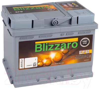 Автомобильный аккумулятор Blizzaro EFB Start&Stop R+ / L2 060 056 013 (60 А/ч)