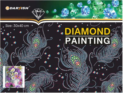 Набор алмазной вышивки Darvish Красивый букет / DV-9512-8