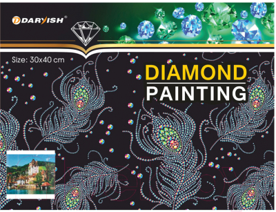 Набор алмазной вышивки Darvish Райский уголок / DV-9512-13