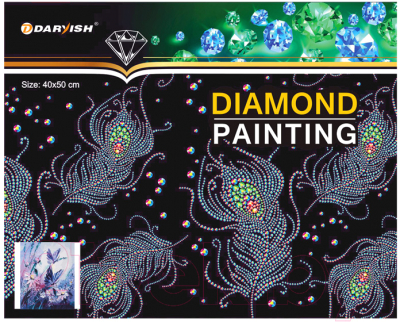 Набор алмазной вышивки Darvish Вдохновение / DV-9518-6