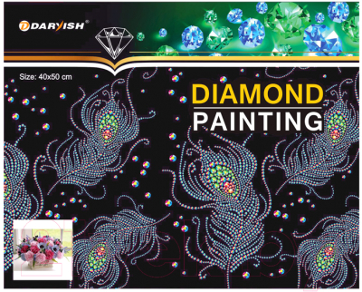 Набор алмазной вышивки Darvish Восхитительный букет / DV-9518-9