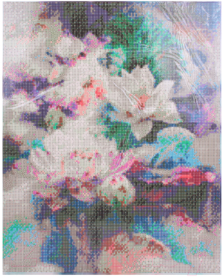 Набор алмазной вышивки Darvish Яркие цветы / DV-9518-14