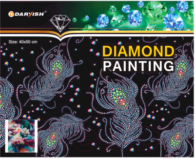 Набор алмазной вышивки Darvish Яркие цветы / DV-9518-14