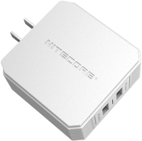 Зарядное устройство сетевое Nitecore UA42Q 2.1A 2xUSB / 18391 (белый) - 