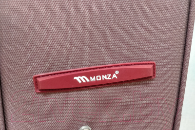 Чемодан на колесах MONZA KL2211-3# (M, розовый)