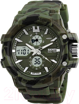 Часы наручные женские Skmei 0990 (зеленые)