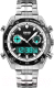 Часы наручные мужские Skmei 1204 (черный/белый) - 