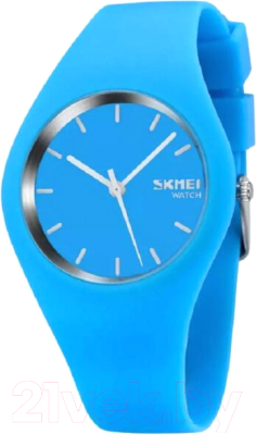 Часы наручные унисекс Skmei 9068 (светло-синий)