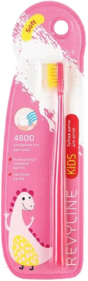 Зубная щетка Revyline Kids S4800 / 6610 (розовый)