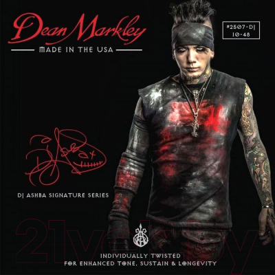Струны для электрогитары Dean Markley DM2507-DJ (10-48)