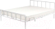Полуторная кровать Askona Остин 160x200 (белый) - 