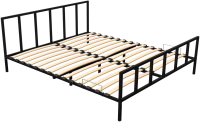 Полуторная кровать Askona Остин 160x200 (черный) - 