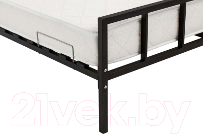 Полуторная кровать Askona Остин 180x200 (черный)
