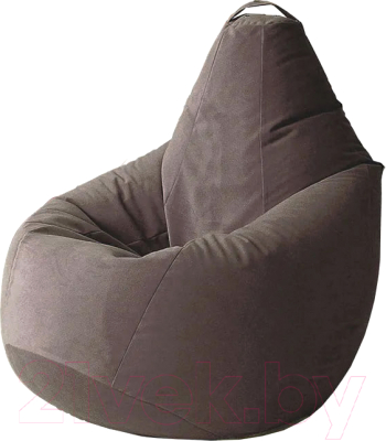 Бескаркасное кресло Sled Велюр 100x100x145 (шоколад)
