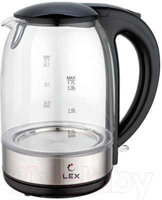 Электрочайник Lex LX 3005-1 (черный)