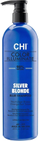Оттеночный шампунь для волос CHI Ionic Color Illuminate Shampoo (739мл, Silver Blonde) - 