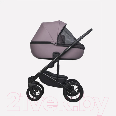 Детская универсальная коляска Riko Basic Ozon Pastel 3 в 1 (02/лиловый)