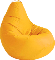 Бескаркасное кресло Kreslomeshki Груша L / G-100x80-ZH (желтый) - 