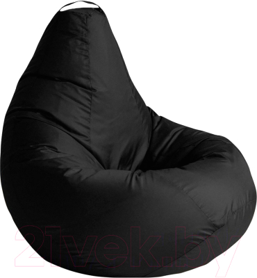 Бескаркасное кресло Kreslomeshki Груша L / G-100x80-CH (черный)