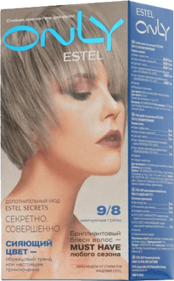 Гель-краска для волос Estel Only 9/8 (блондин жемчужный)