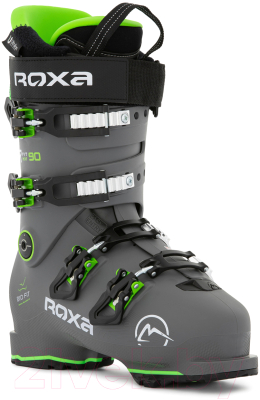Горнолыжные ботинки Roxa Rfit 90 Gw Dk / 400407 (р.31.5, темно-серый/зеленый)