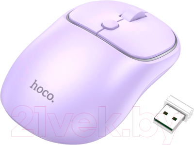 Мышь Hoco GM25 (пурпурный)