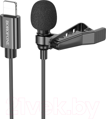 Микрофон Borofone BFK11 iPhone (черный)