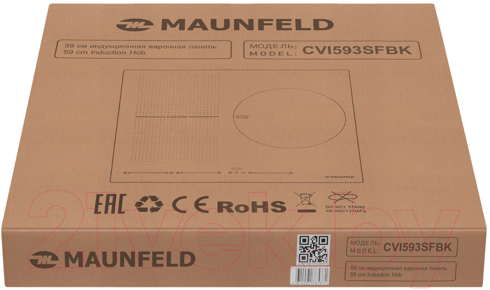 Индукционная варочная панель Maunfeld CVI593SFBK Lux