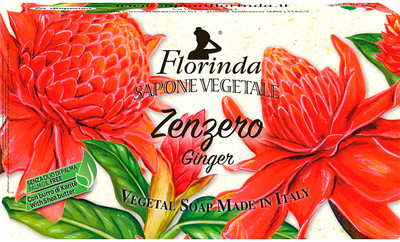 

Мыло твердое, Zenzero Palm Oil Free Имбирь