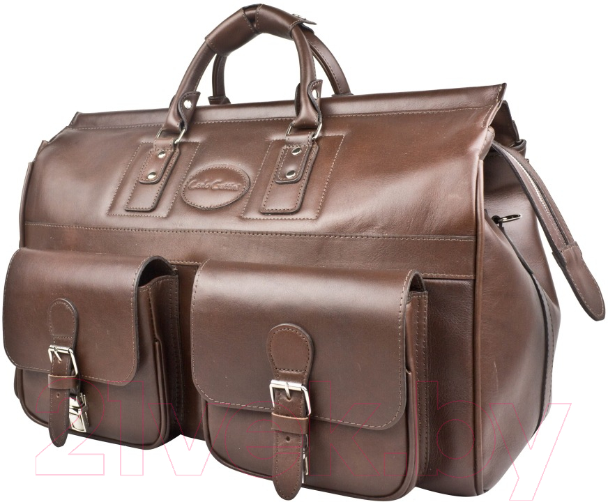 Сумка дорожная Carlo Gattini Premium Fabriano / 4008-53 (коричневый) — фото 2