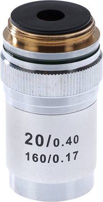 

Объектив для микроскопа, 20х/0.4 160/0.17 М1 / 19948