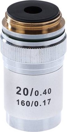 Объектив для микроскопа Veber 20х/0.4 160/0.17 М1 / 19948