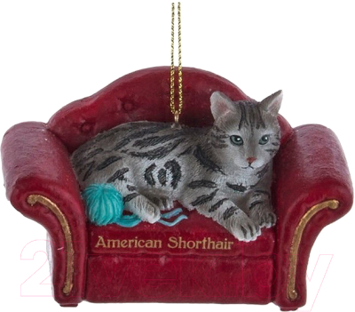 Елочная игрушка Kurt S. Adler Американская кошка на диване / E0671_7
