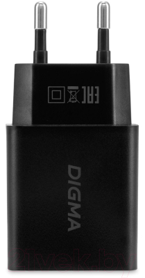 Адаптер питания сетевой Digma DGW2D / DGW2D0F110BK (черный)