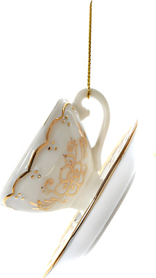 

Елочная игрушка, Чайная пара / J7487