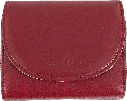 Портмоне Poshete 861-22-185-BRD (бордовый)