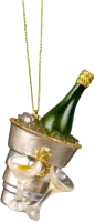 Елочная игрушка Kurt S. Adler Шампанское в ведерке / ZCIT1484G - 