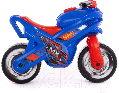 Каталка детская Полесье Мотоцикл МХ / 54309 (синий)
