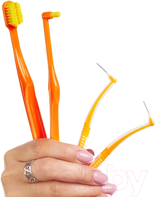 Набор для ухода за полостью рта Revyline Dental Kit / 7389 (S, оранжевый)