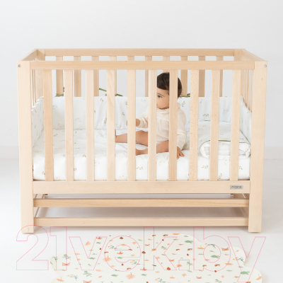 Детская кроватка Micuna Annie 60x120 (Natural Wax)