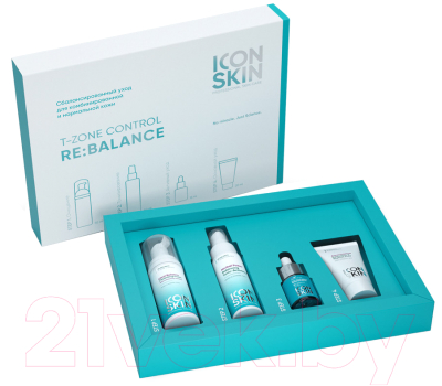 Набор косметики для тела Icon Skin Re:Balance №1 Для нормальной и комбинированной кожи Mini (4шт)