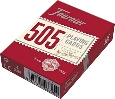 

Игральные карты, 505 - Red / F21644-r