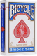 Игральные карты Bicycle Rider Back Bridge Size / 1004995-b (синий) - 