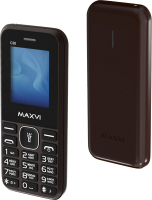 Мобильный телефон Maxvi C30 (коричневый) - 
