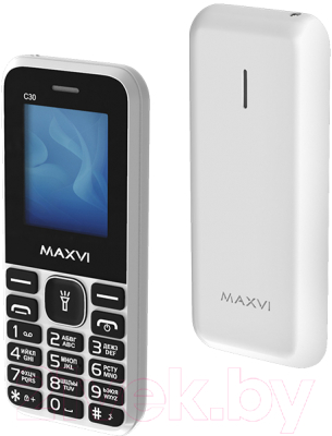 Мобильный телефон Maxvi C30 (белый)