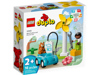 Конструктор Lego Duplo Ветряная турбина и электромобиль 10985 - 